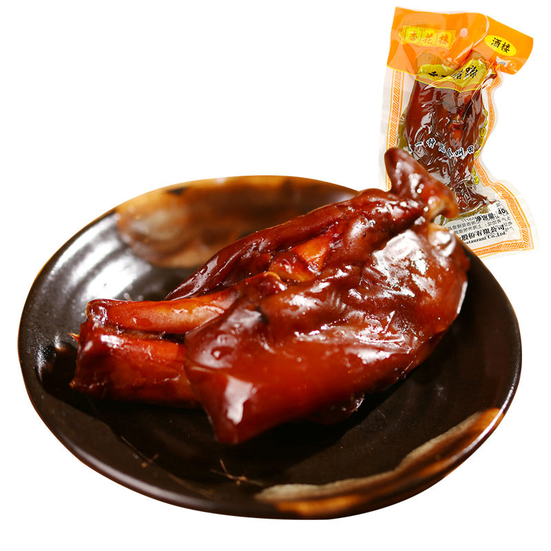 【杏花楼食品旗舰店】杏花楼中华老字号香酥猪蹄140g上海酱卤肉熟食制品真空包装
