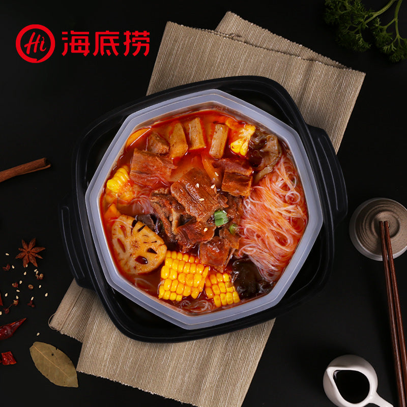 【海底捞旗舰店】海底捞懒人自煮 番茄牛腩自煮火锅365g3盒装酸爽可口即食火锅 新品尝鲜 懒人自煮 方便 酸爽可口 1095g