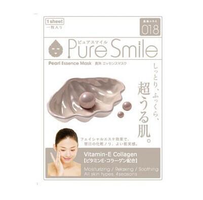 Pure Smile 珍珠超润肌面膜 1枚入 - 一本 | Yibenbuy.com