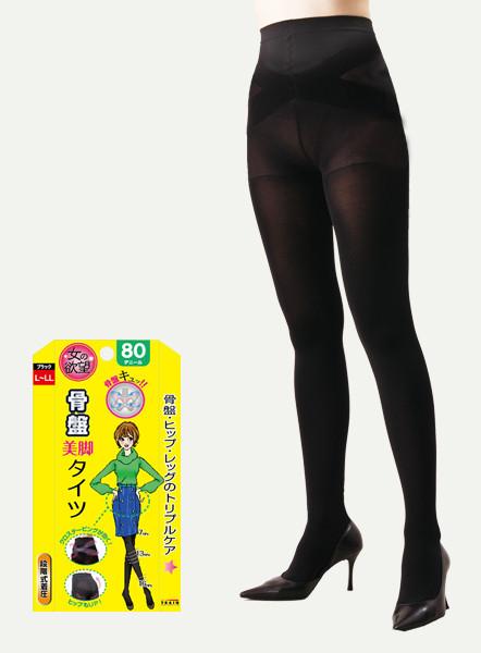 女の欲望 矫正骨盆瘦腿袜连裤袜 80D - 一本 | Yibenbuy.com