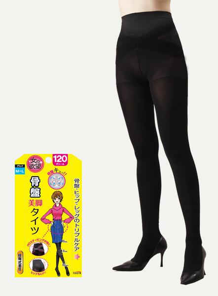 女の欲望 矫正骨盆瘦腿袜连裤袜 120D - 一本 | Yibenbuy.com