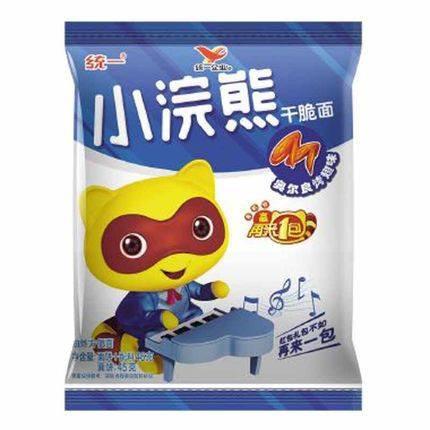 小浣熊干脆面】奥尔良烤翅味干脆面46g*10袋美国小浣熊美国买干脆面
