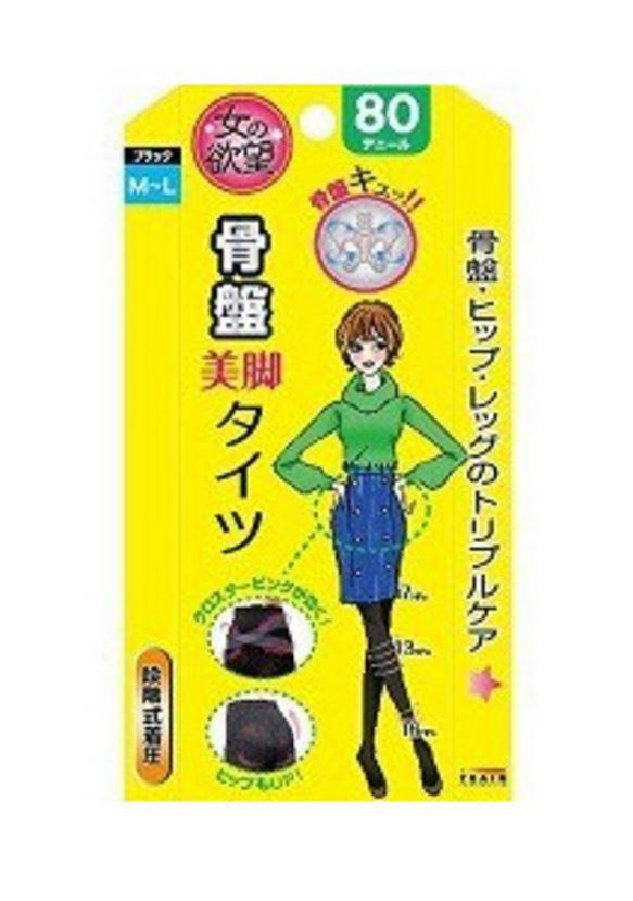 女の欲望 矫正骨盆瘦腿袜连裤袜 80D - 一本 | Yibenbuy.com