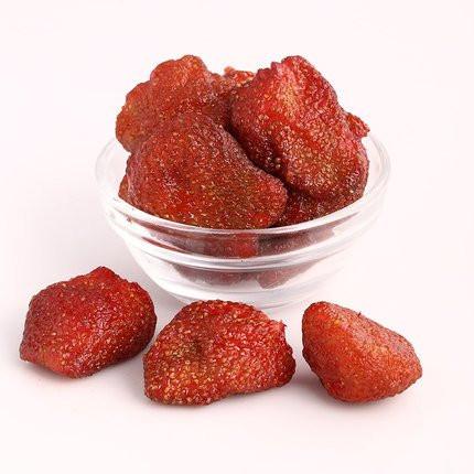 【三只松鼠】草莓干106g*3袋 源自甜查理品种 草莓中的贵族 个大味甜 果香四溢-草莓干-三只松鼠-美国零食网
