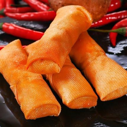 【都市派】豆香卷218g 脆笋夹心豆皮 馅料饱满 豆香浓郁-豆香卷-都市派-美国零食网