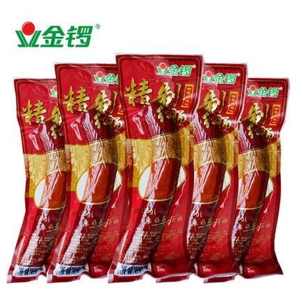 【金锣火腿肠】哈尔滨红肠135g*4根 烟熏香肠 蒜香浓郁-火腿肠-金锣火腿肠-美国零食网