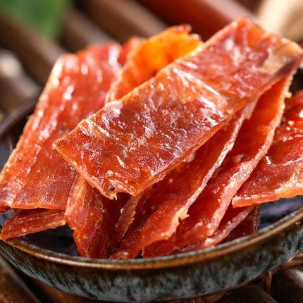【黄胜记】猪肉脯150g*3袋 中华老字号 始于1842年 百年老店 厦门鼓浪屿特产-猪肉脯-黄胜记-美国零食网