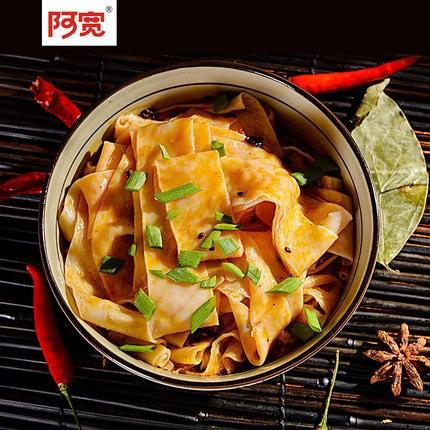 【阿宽】红油面皮105g*5包 红油凉皮拌面-凉皮-四川白家-美国零食网