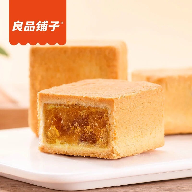 【良品铺子】凤梨酥榴莲酥300g 皮薄馅厚 20%果肉 口口榴香 酥松化口