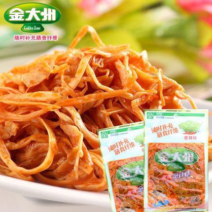 【金大洲】香辣金针菇35g*20包 富含膳食纤维 营养丰富 香辣可口!-金针菇-金大洲-美国零食网