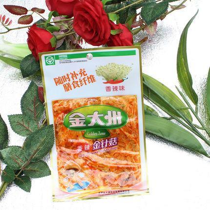 【金大洲金针菇】香辣金针菇35g-金针菇-金大洲-美国零食网