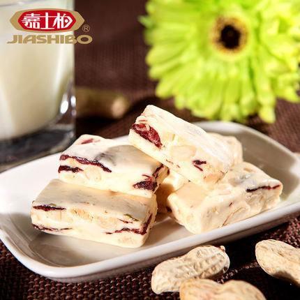 【嘉士柏】牛轧糖468g 蔓越莓味 传承台湾手艺 浓郁奶香 Q弹香软 不粘牙-牛轧糖-嘉士柏-美国零食网