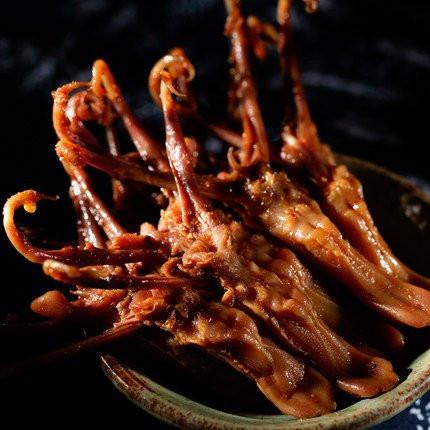 【来伊份】酱香鸭舌260g 老火慢卤 鲜爽Q弹-酱香鸭舌-来伊份-美国零食网