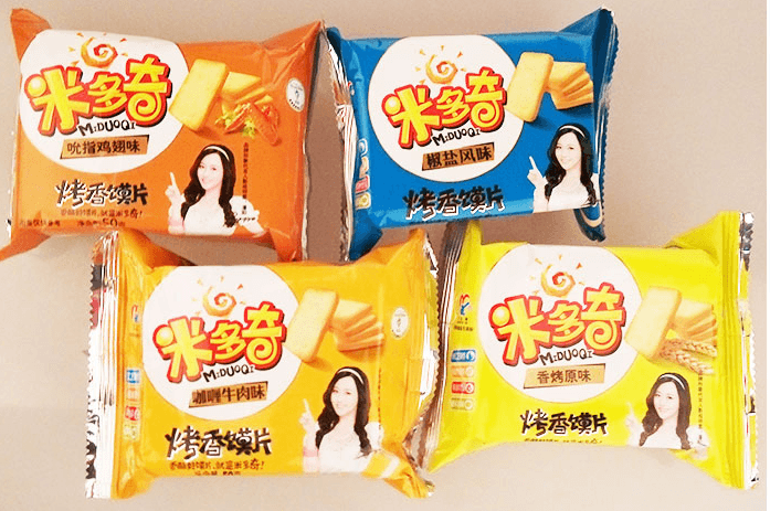 【米多奇】烤香馍片50g*6包 非油炸烤馍片 8种口味 随机发货-烤馍-米多奇-美国零食网