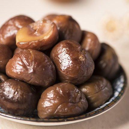 【来伊份】甘栗仁250g 板栗仁 秋天的味道 从美栗开始-甘栗仁-来伊份-美国零食网