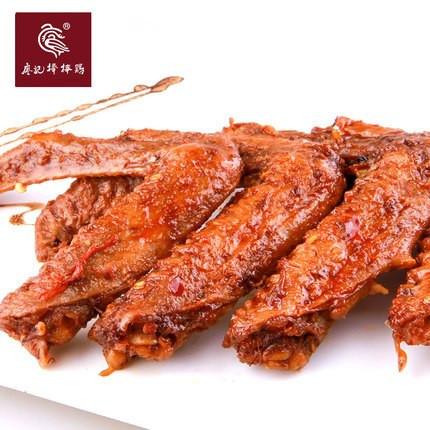 【廖记棒棒鸡】酱香鸭翅210g 酱香微辣 肉质鲜美 口感丰厚-鸭翅-廖记棒棒鸡-美国零食网