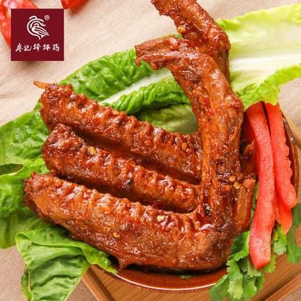 【廖记棒棒鸡】酱香鸭翅210g 酱香微辣 肉质鲜美 口感丰厚-鸭翅-廖记棒棒鸡-美国零食网