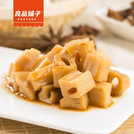【良品铺子】卤藕168g*3袋 香辣味 源自湖北洪湖莲藕 清香自然 香辣可口-藕片-良品铺子-美国零食网