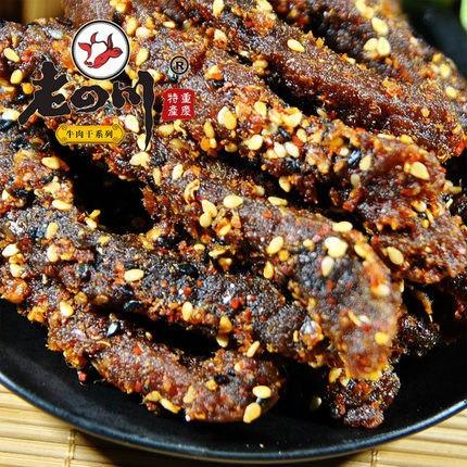 【老四川】泡椒牛肉60g*2袋 中华老字号 超市正品包装-牛肉干-老四川-美国零食网