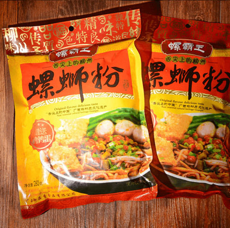 【螺霸王】柳州螺蛳粉一袋装 280g-螺蛳粉-螺霸王-美国零食网