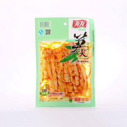 【重庆有友】红油泡椒笋尖100g*2袋 香辣红油 佐餐伴酒佳品-笋尖-重庆有友-美国零食网