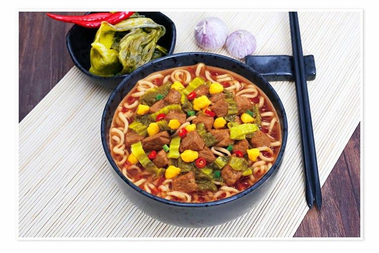 【康师傅】老坛酸菜牛肉面100g*3包 升级包装 5倍肉蛋 超级给力！-方便面-康师傅-美国零食网