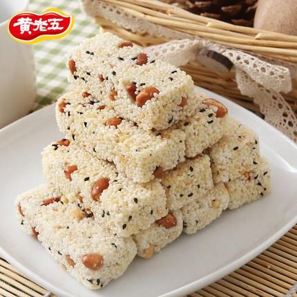【黄老五】原味米花酥90g 米花糖 四川非物质文化遗产-米花糖-黄老五-美国零食网