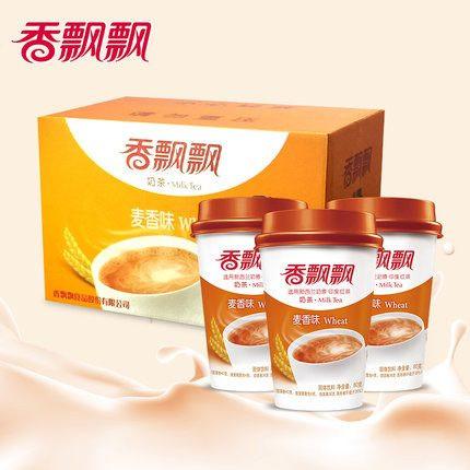 【香飘飘奶茶】麦香味奶茶 3杯 醇醇麦香 营养美味-奶茶-香飘飘奶茶-美国零食网