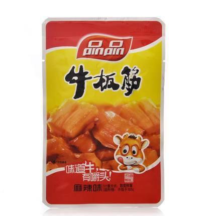 【品品】麻辣味 牛板筋68g*2袋 味道牛 有嚼头!-牛板筋-品品-美国零食网