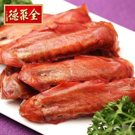 【全聚德】香辣鸭翅32g*5个 中华老字号 肉多可口 香辣美味-鸭翅-全聚德-美国零食网