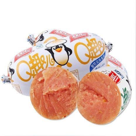 【双汇食品】 Q趣 火腿肠 蘑菇味85g*3个-火腿肠-双汇食品-美国零食网