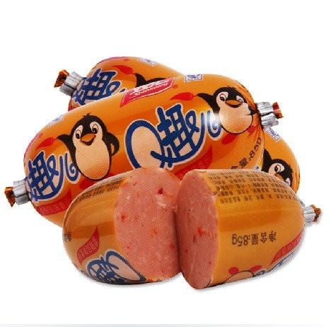 【双汇食品】 Q趣 火腿肠 香辣味85g*3个-火腿肠-双汇食品-美国零食网