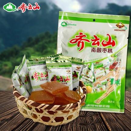 【齐云山】南酸枣糕300g 绿色食品 内含约45小块 酸溜溜 甜滋滋 江西特产-南酸枣糕-齐云山-美国零食网