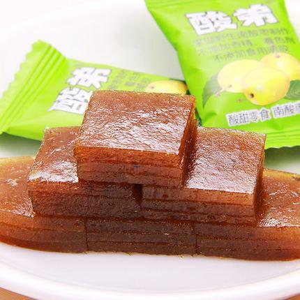 【酸弟】南酸枣糕500g 源自天然野生南酸枣 野果子做的零食 酸酸甜甜 清新自然-南酸枣糕-酸弟-美国零食网