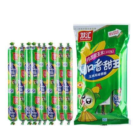 【双汇食品】润口香甜王 玉米风味香肠270g*3袋-火腿肠-双汇食品-美国零食网
