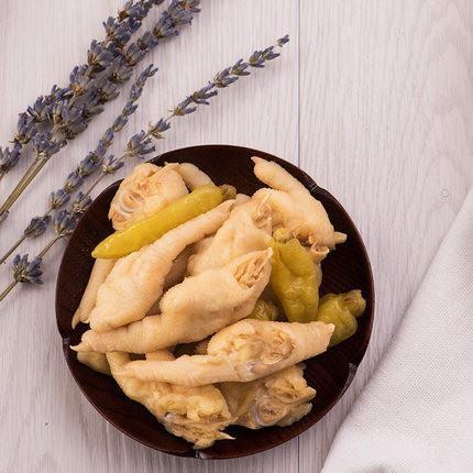【来伊份】山椒凤爪250g*2袋 泡椒凤爪 酸辣爽口 消食开胃-泡椒凤爪-来伊份-美国零食网