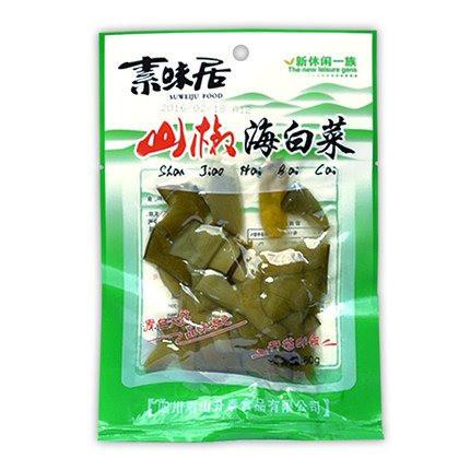 【素味居】山椒海白菜80g*3袋 来自海洋的蔬菜 脆嫩辣爽-山椒海白菜-素味居-美国零食网