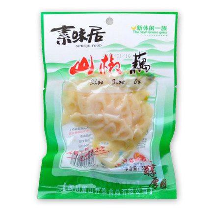 【素味居】山椒藕片80g*3袋 素食零食 美味健康-山椒藕片-素味居-美国零食网