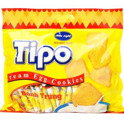 【Tipo】越南进口 Tipo友谊牌 奶油味面包干 300g-面包干-Tipo-美国零食网