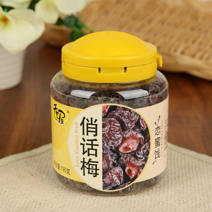 【天喔】恋蜜饯 俏话梅190g-话梅-天喔-美国零食网