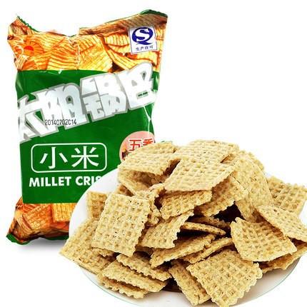 【太阳锅巴】太阳小米锅巴50g*10袋 五香味-锅巴-太阳锅巴-美国零食网
