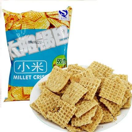 【太阳锅巴】太阳小米锅巴50g*10袋 孜然味-锅巴-太阳锅巴-美国零食网