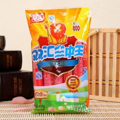 【双汇食品】双汇王中王火腿肠400g*2袋 双汇经典 美味可口-火腿肠-双汇食品-美国零食网