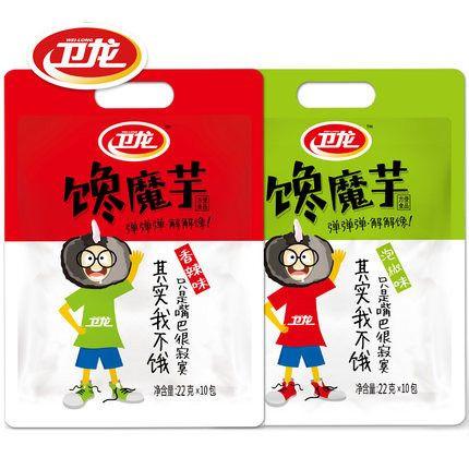【卫龙】魔芋爽 泡椒味 素毛肚220g-素毛肚-卫龙-美国零食网