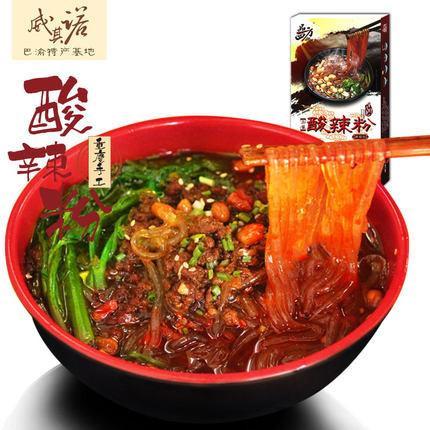 【重庆酸辣粉】正宗重庆酸辣粉280g/盒-酸辣粉-威其诺-美国零食网