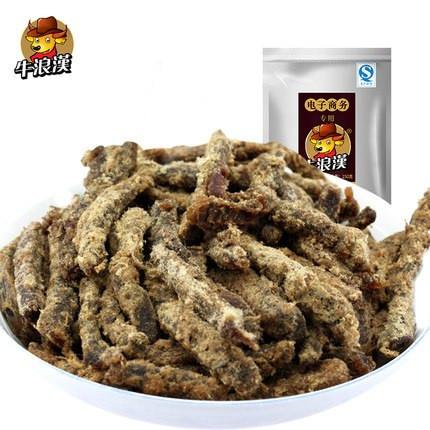 【牛浪汉】经典五香牛肉条250g 纯正牛后腿肉 越嚼越来劲!-牛肉干-牛浪汉-美国零食网