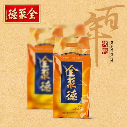 【全聚德】北京烤鸭1000g 五香味 整只烤鸭-烤鸭-全聚德-美国零食网