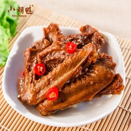 【小胡鸭】香辣鸭翅膀250g 香辣入味 荆州特色-香辣鸭翅膀-小胡鸭-美国零食网