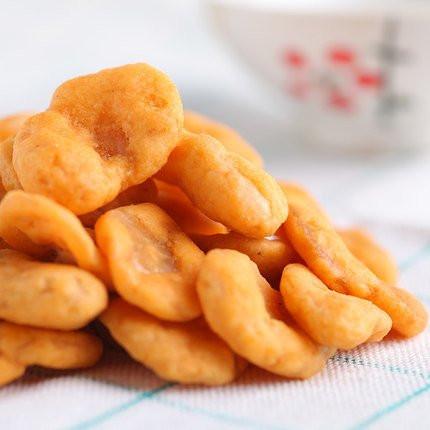 【来伊份】蟹香豆瓣228g 蟹香浓郁 酥脆可口-蟹黄蚕豆-来伊份-美国零食网