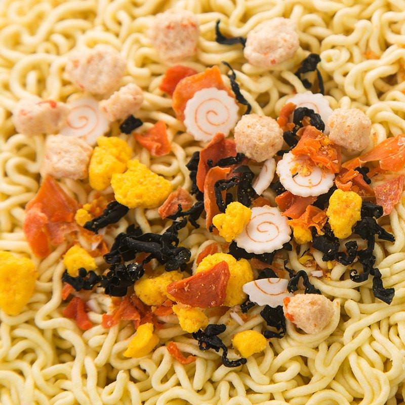【康师傅】鲜虾鱼板面95g*3包 加量鱼板虾 清爽鲜滋味！-方便面-康师傅-美国零食网